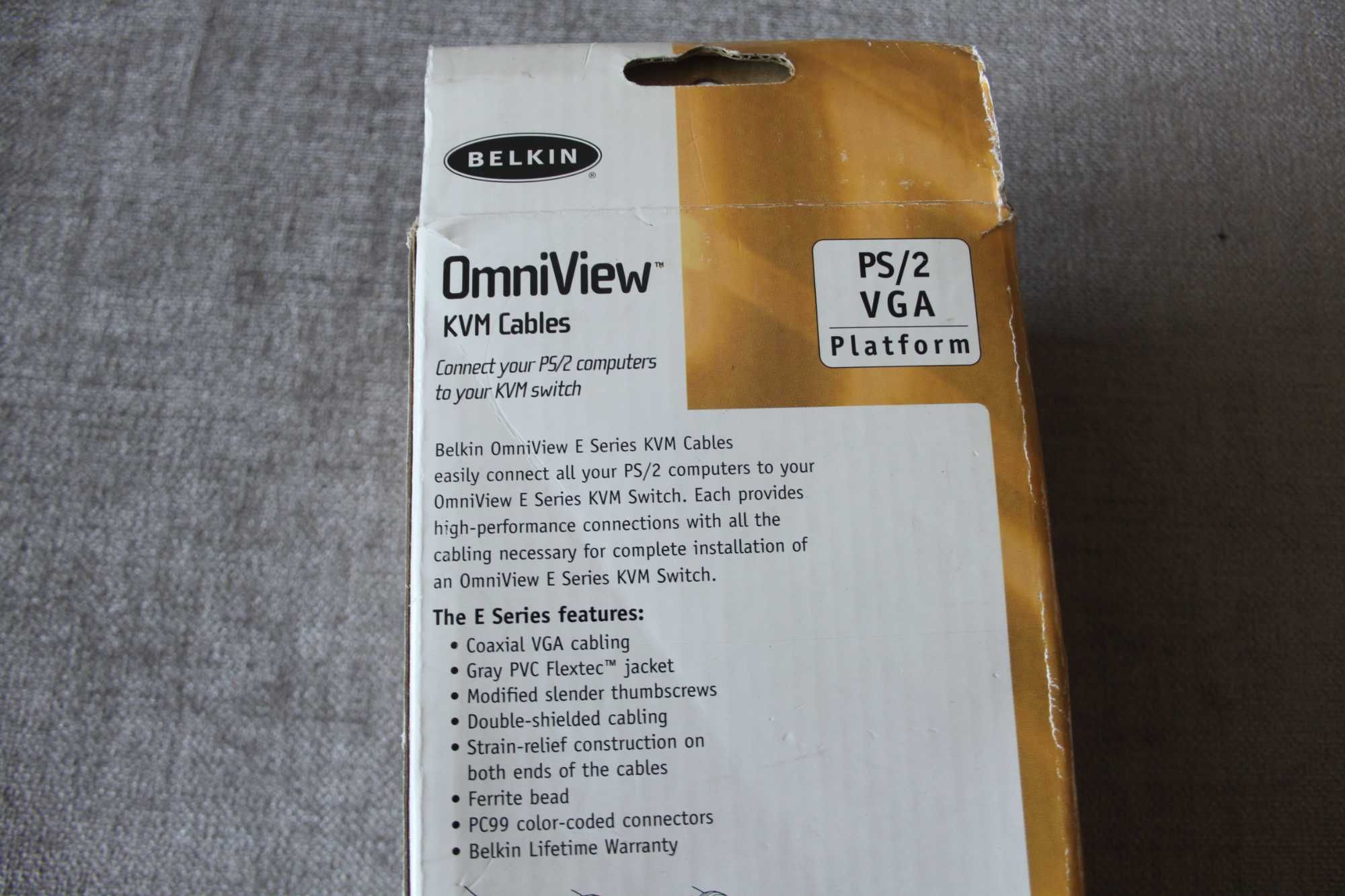 Belkin OmniView Kabel KVM Aten PS/2 VGA (D-Sub)