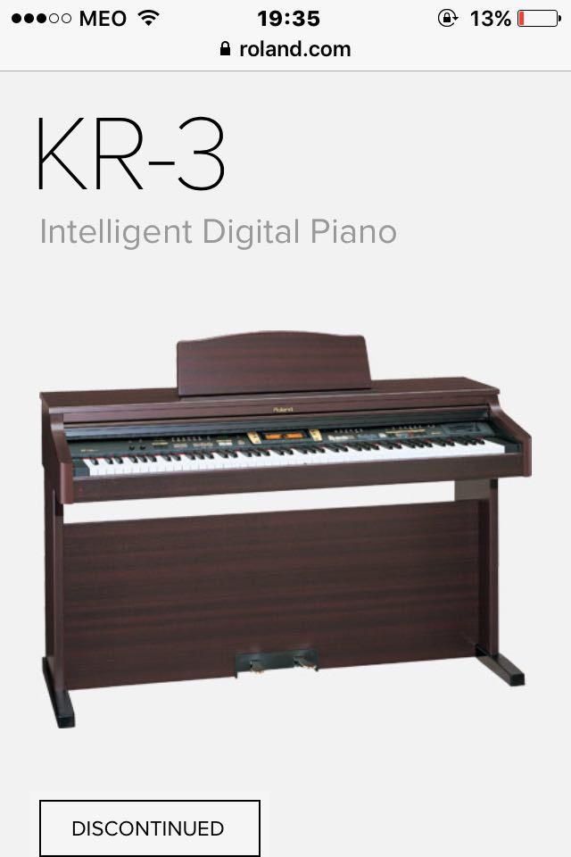 Piano inteligente digital kr-3