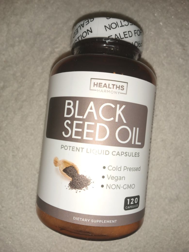 Олія чорного кмину, США Black Seed Oil, масло чорного кмина