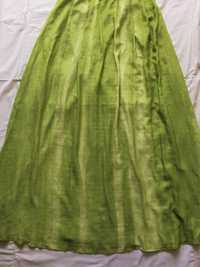 ARYTON sukienka wieczorowa zielona długa rozm.42