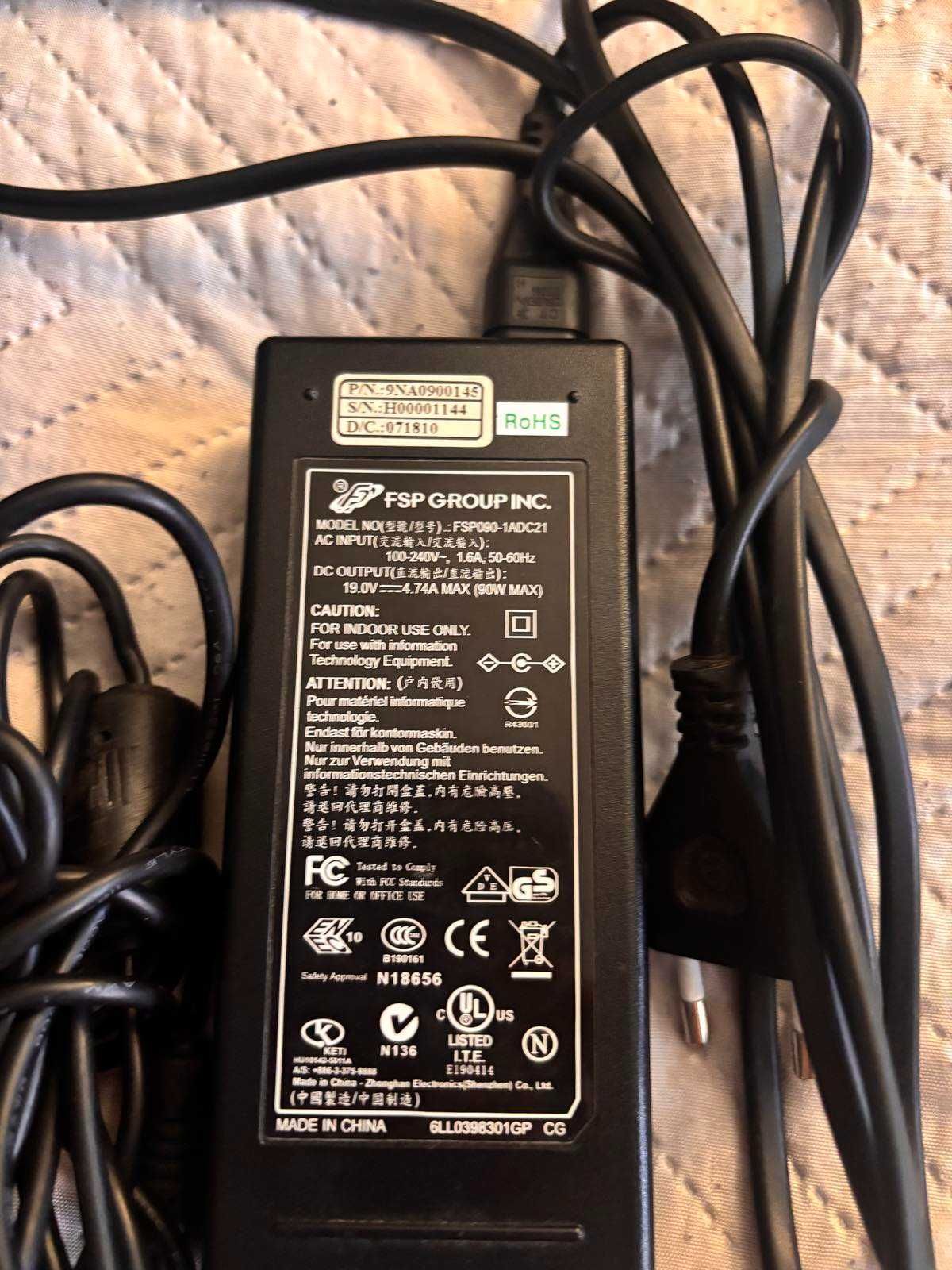 Блок питания для ноутбука  FSP090-1ADC21 19v-4.74A