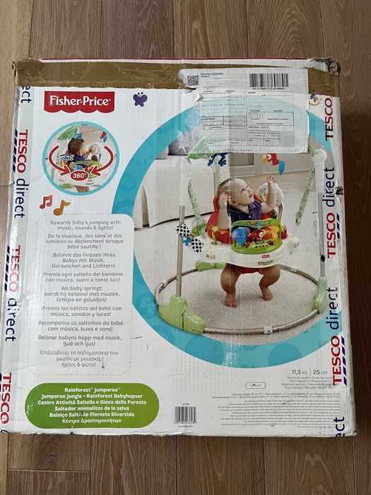 Fisher Price Chodzik Skoczek Rainforest K7198