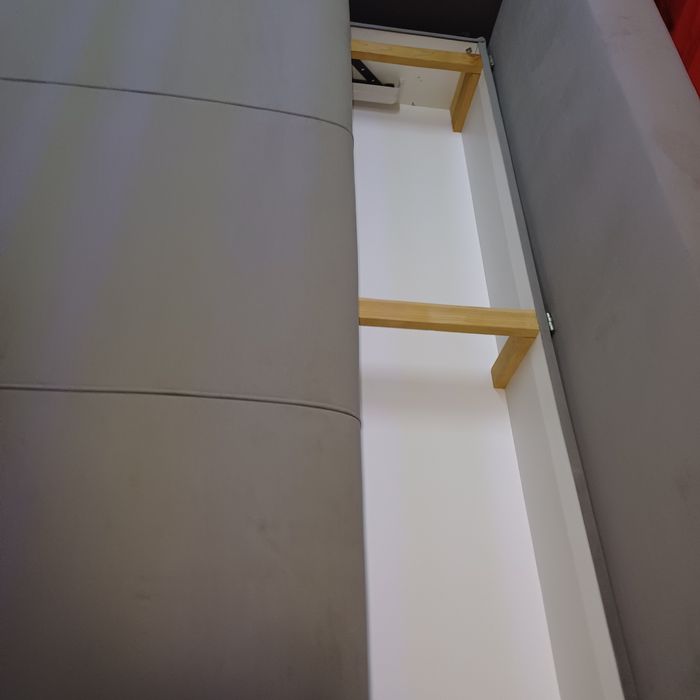 Kanapa szara z fotelem