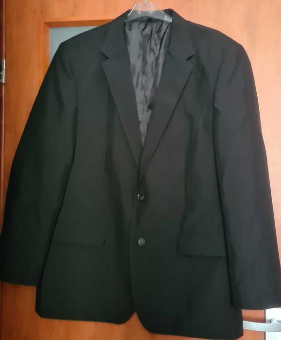bonprix czarny męski garnitur roz 54,nowy