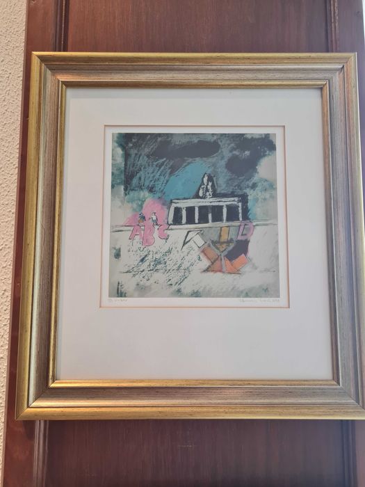 Serigrafia Francisco Simoes ,PA (prova Autor) VI/XXV