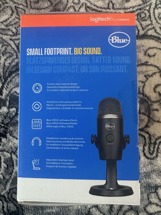 Mikrofon blue yeti nano