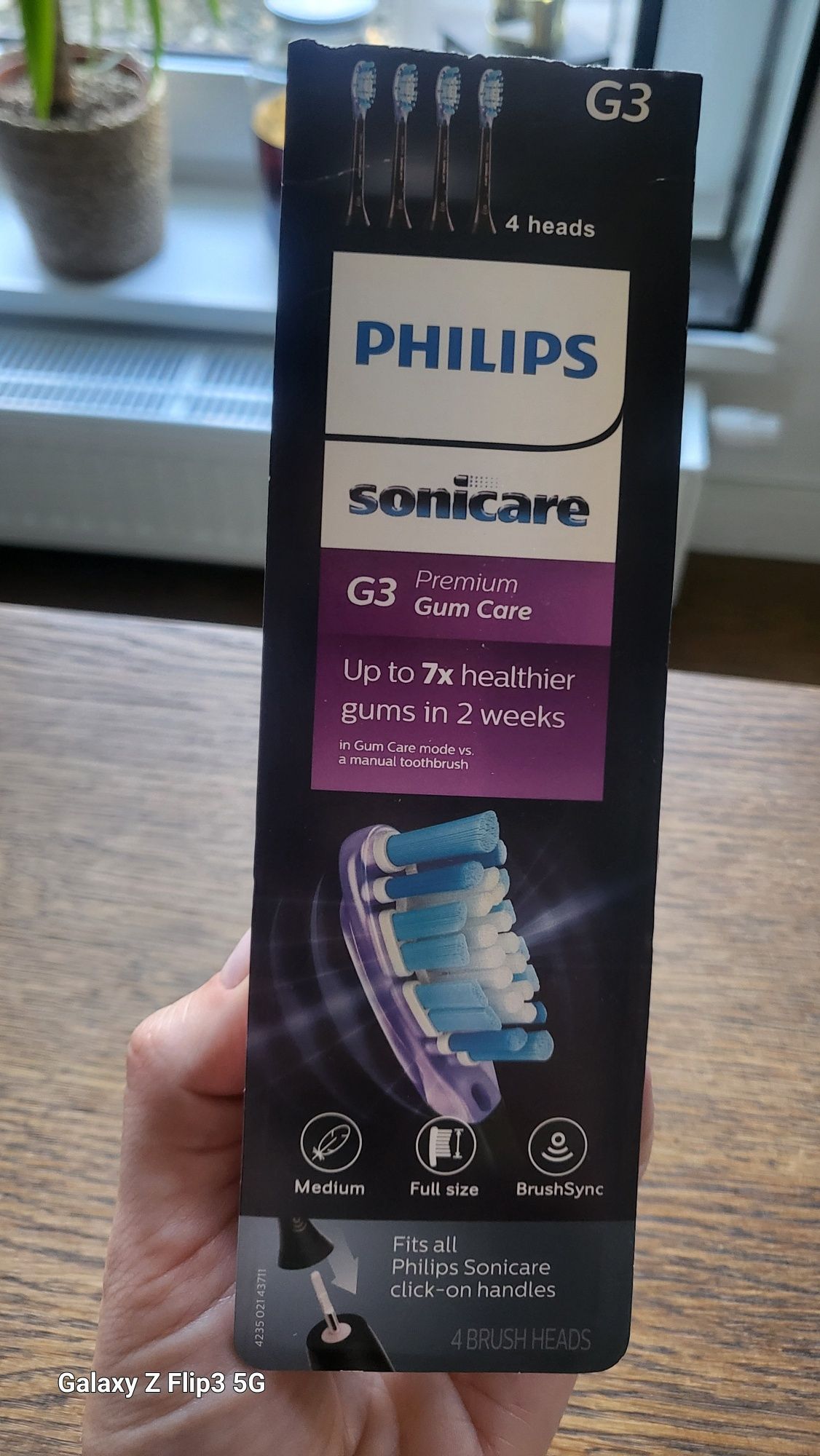 Zestaw sonicare + nowe etui z ładowarką