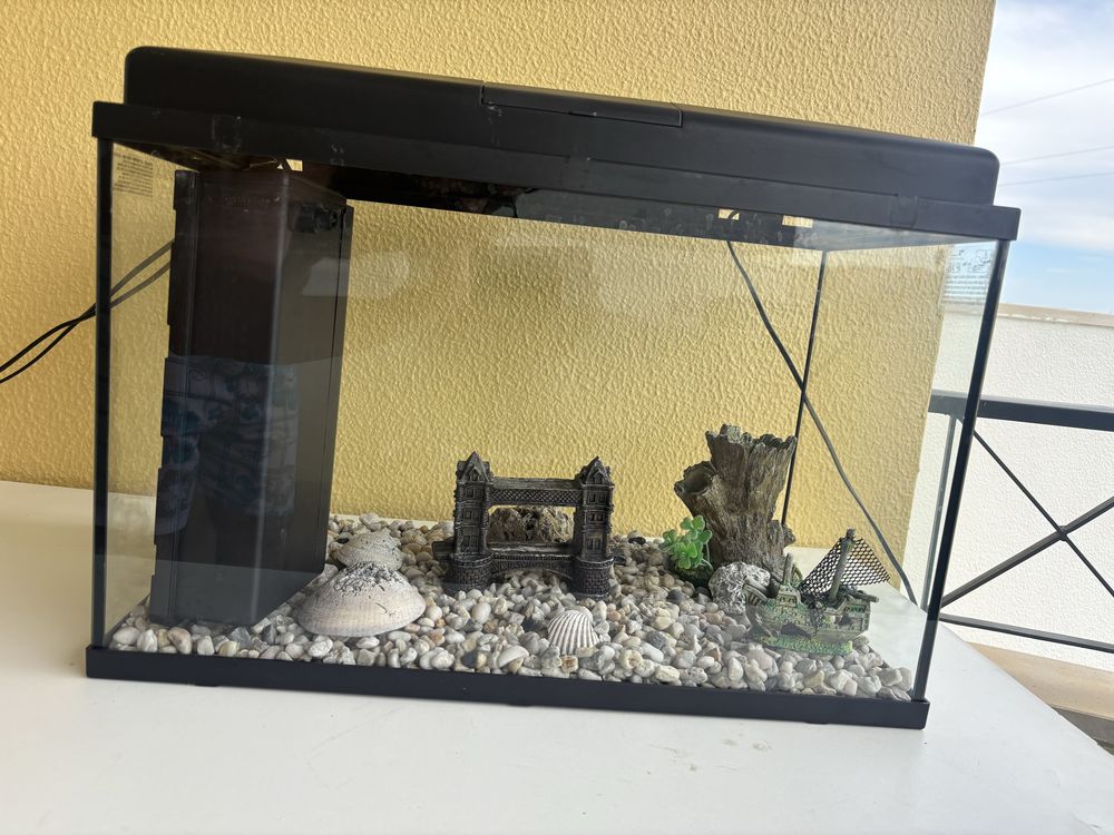 Aquário Aquatlantis completo (50L)+ todos os acessórios