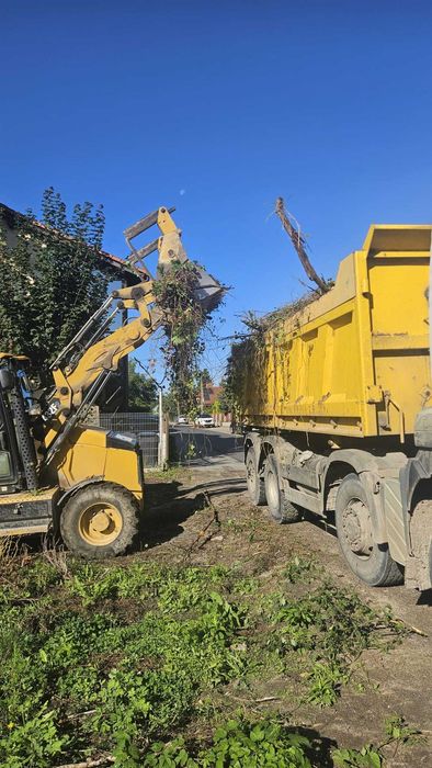 Sprzątanie działek, Wywóz gruzu, ziemi, zieleni, odpadów budowlanych!