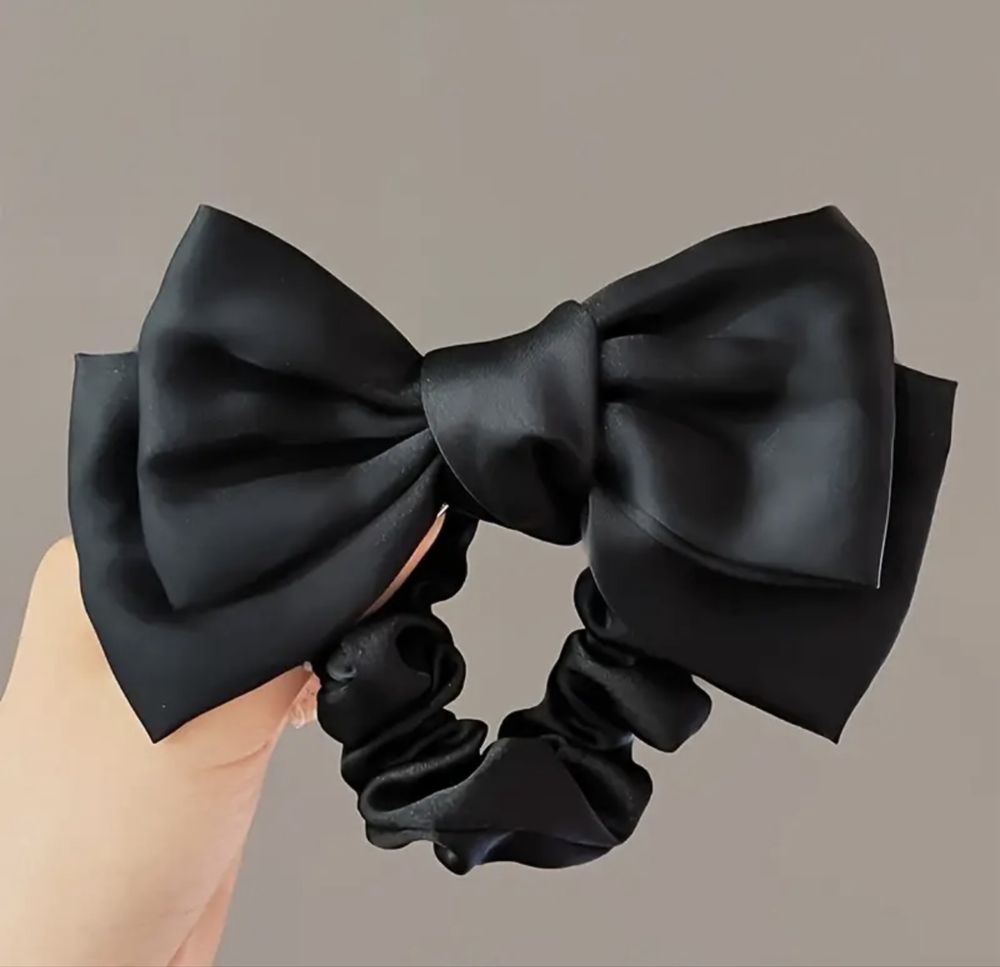 Gumka scrunchie kokarda