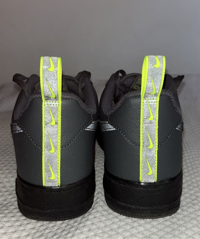 Nike Air Force 1 ‘07 Iron Grey/ Black-Volt