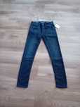 Spodnie z metką typu jeans czarne h&m rozmiar 28/32