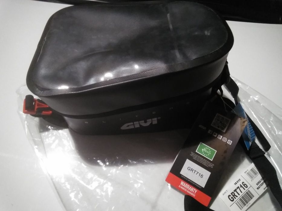 GRT716 torba GIVI 6L , wodoszczelna ,czarna , tangbak