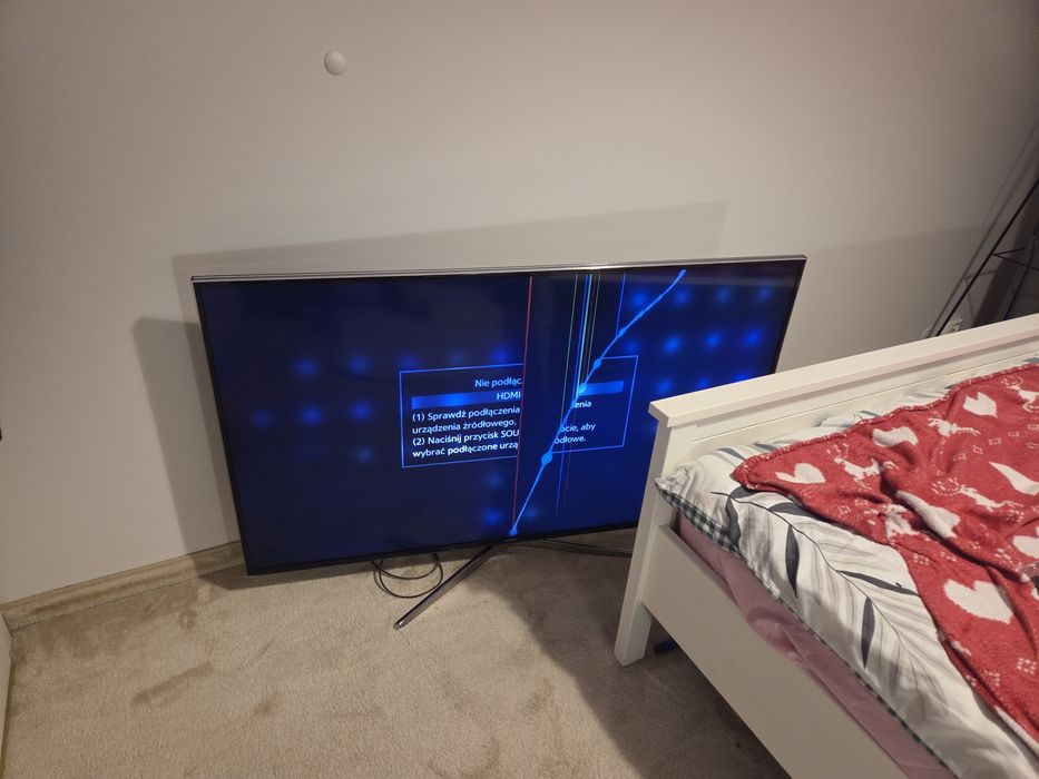 Telewizor Samsung UE55H6400AK - Uszkodzona matryca
