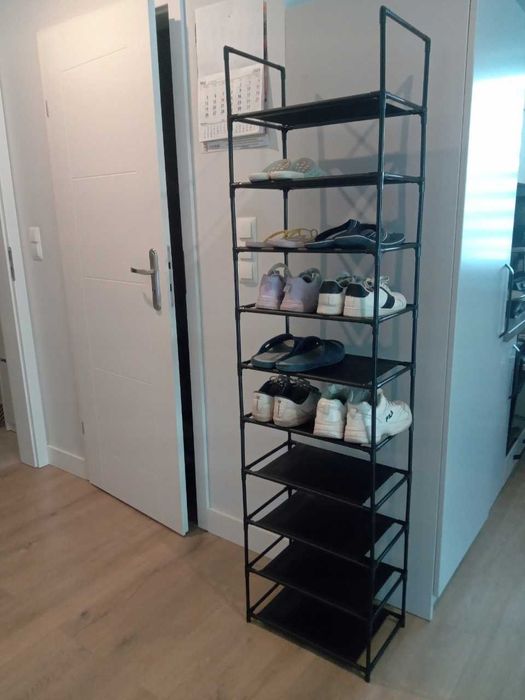 Stojak Na Buty Regał Szafka 10 Poziomów Regał Organizer Obuwia