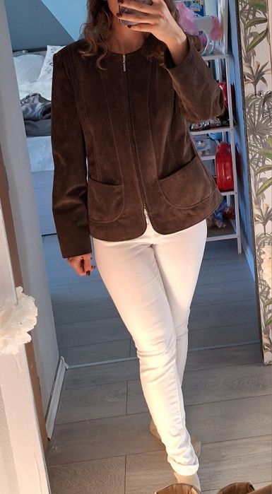 Marynarka kurtka skórzana Gerry Weber rozmiar M