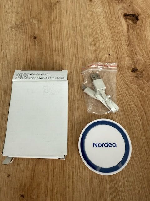 Ładowarka indukcyjna  – nowa, w pudełku, z kablem USB
