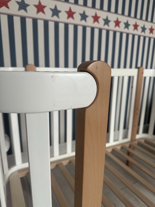 Дитяче ліжко Верес Монако + маятник + матрац