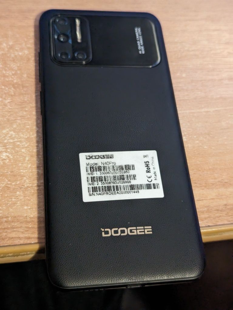 Телефон Doogee n40 pro 6/128