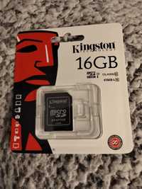 Micro SD 16 GB. Novo.