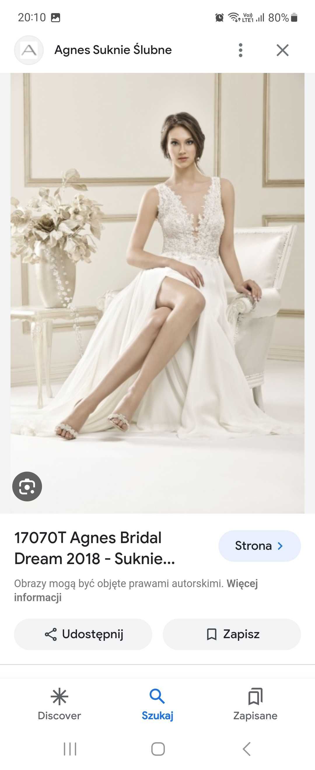 suknia ślubna Agnes Bridal Dream