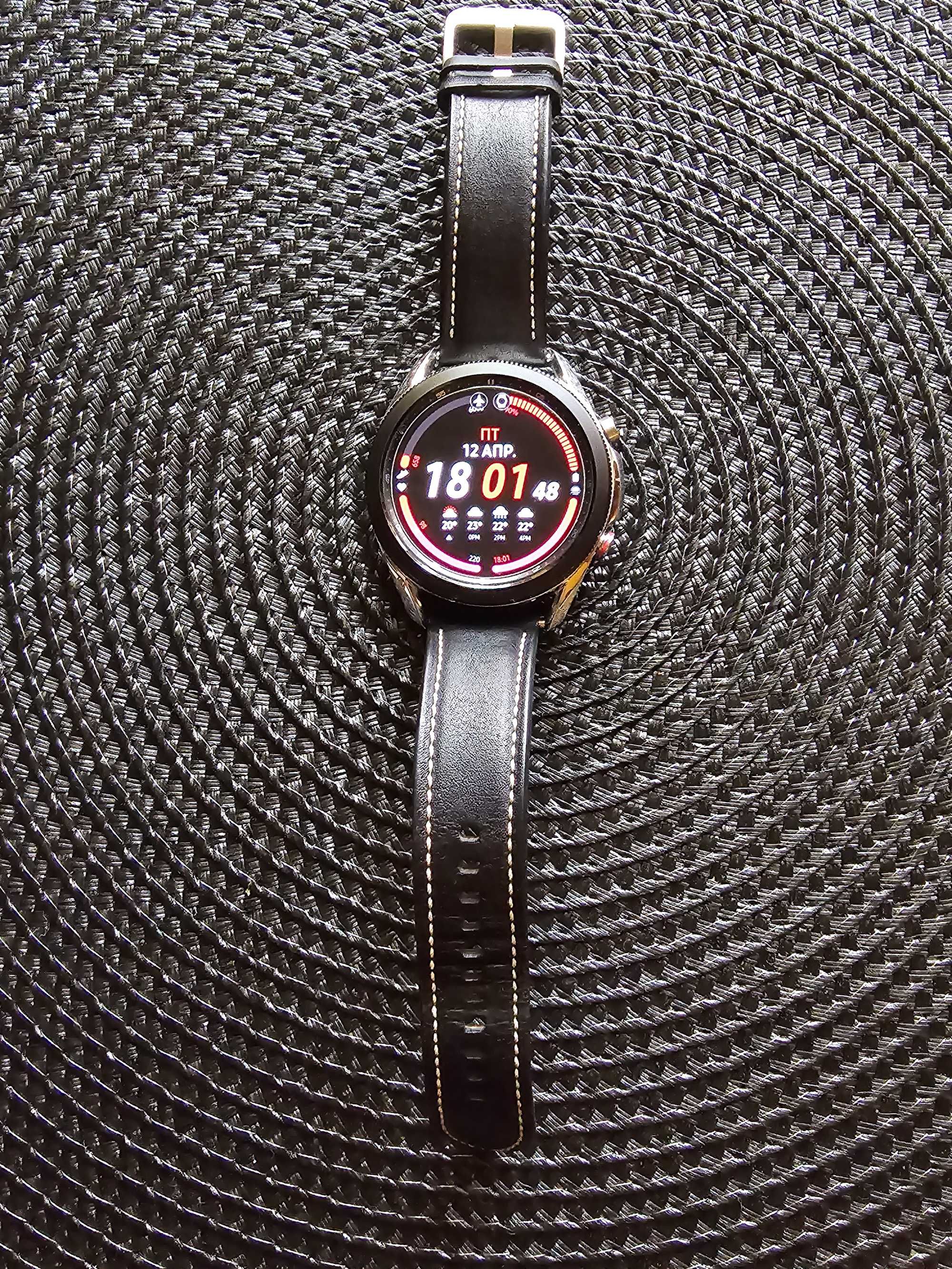 Samsung Galaxy Watch 3 45mm R845 / E-sim / LTE /GPS / Идеальное сост.