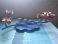 Lampa sufitowa samoloty