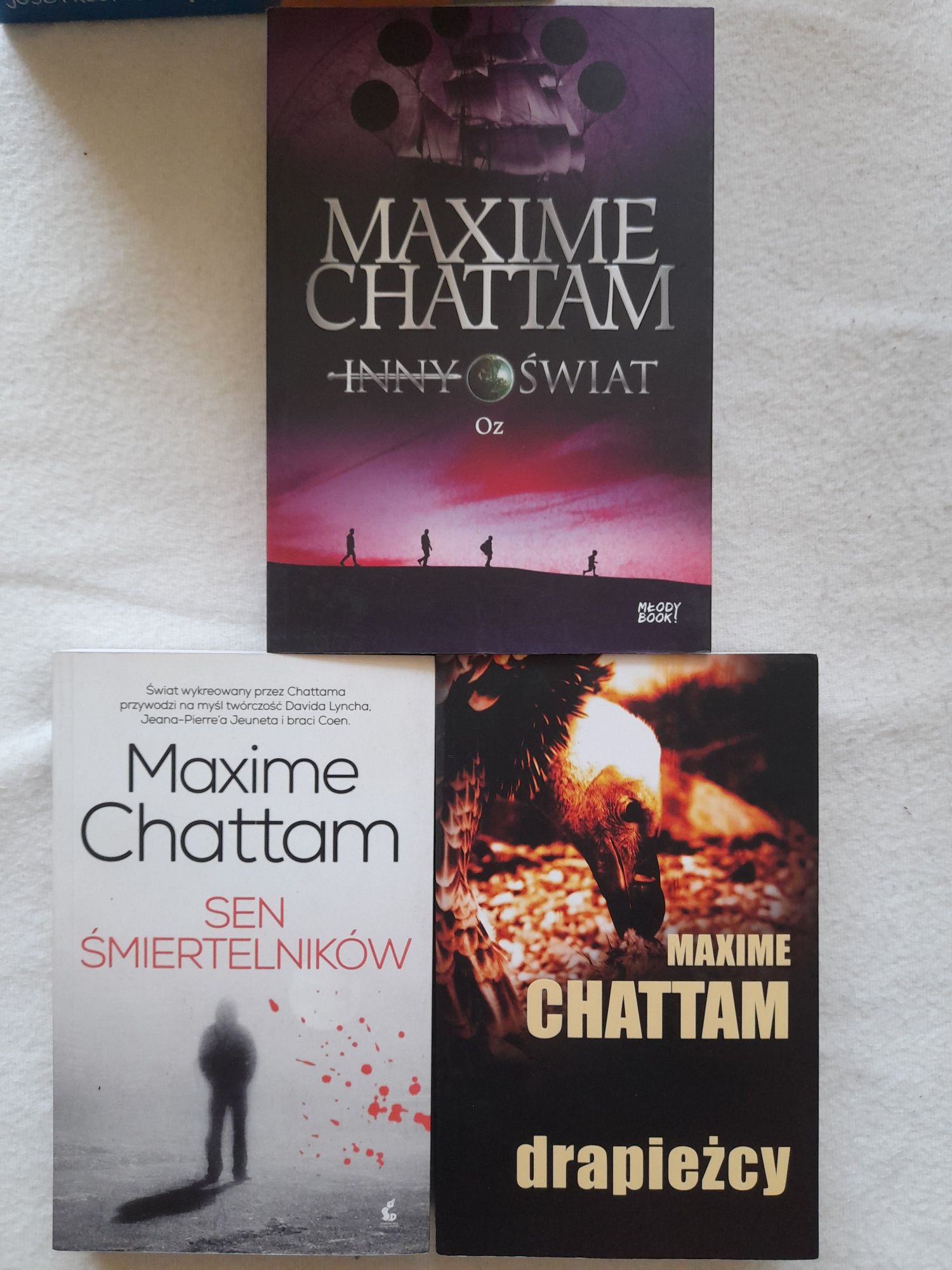 3x Maxime Chattam