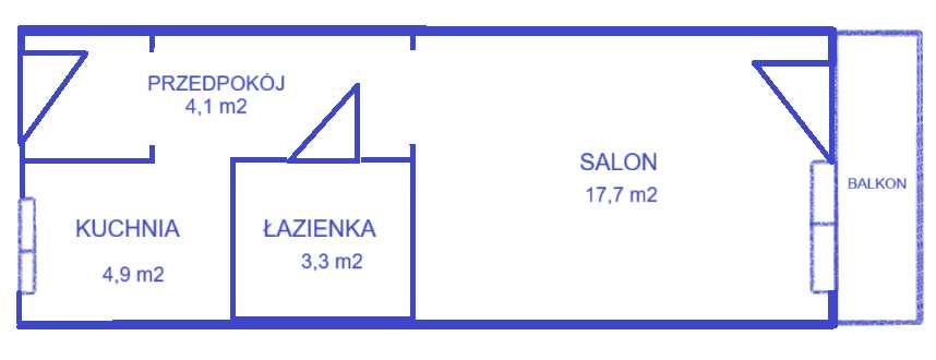 Sprzedam Mieszkanie w Gdańsku–Przymorze. Świetna lokalizacja!