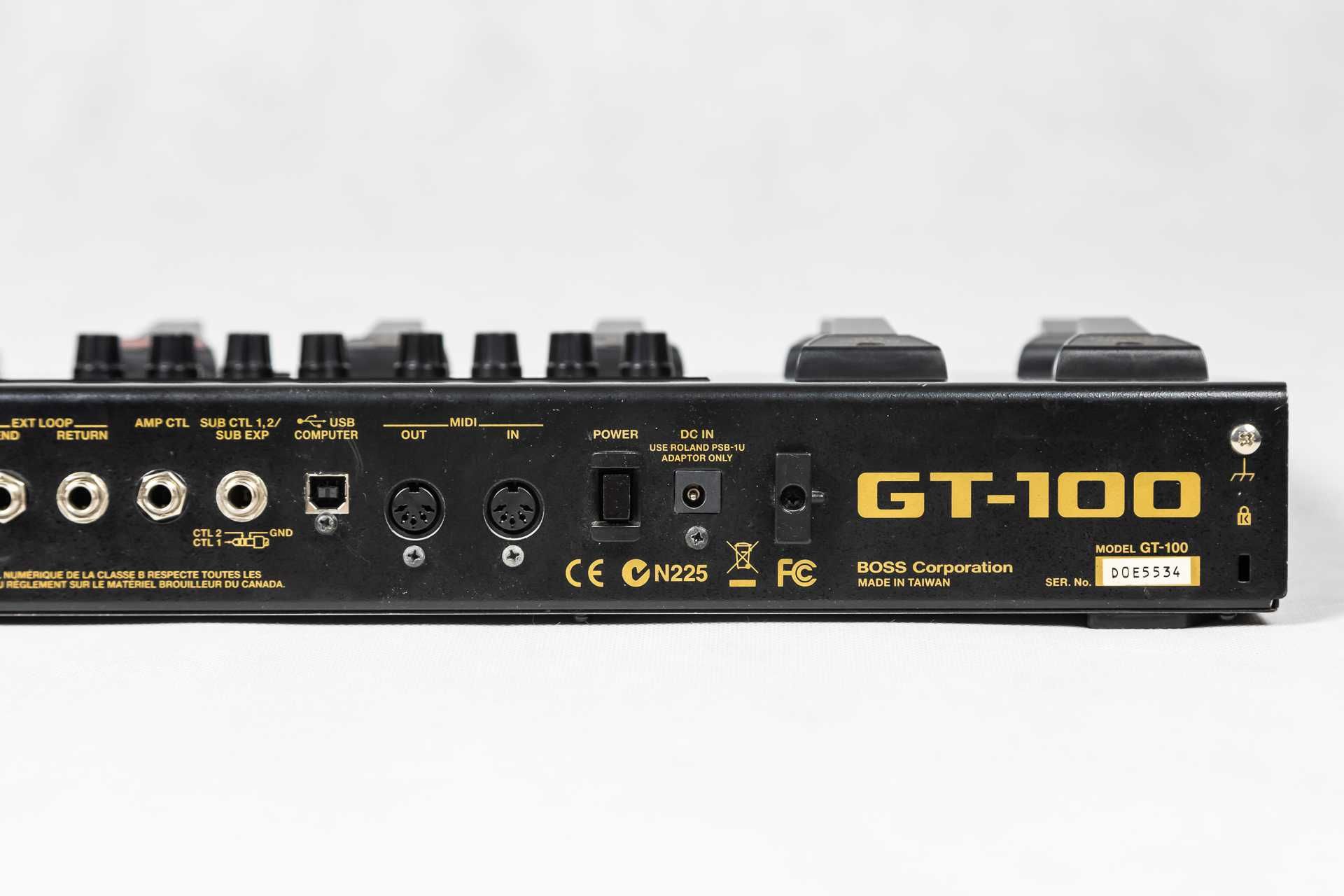 BOSS GT 100 - multiefekt gitarowy