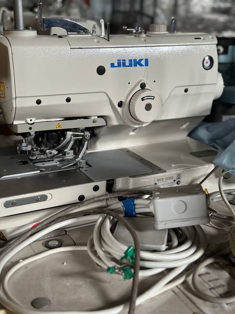 Промислові швейні машини JUKI (петельні, зигзагоподібні, гудзикові)