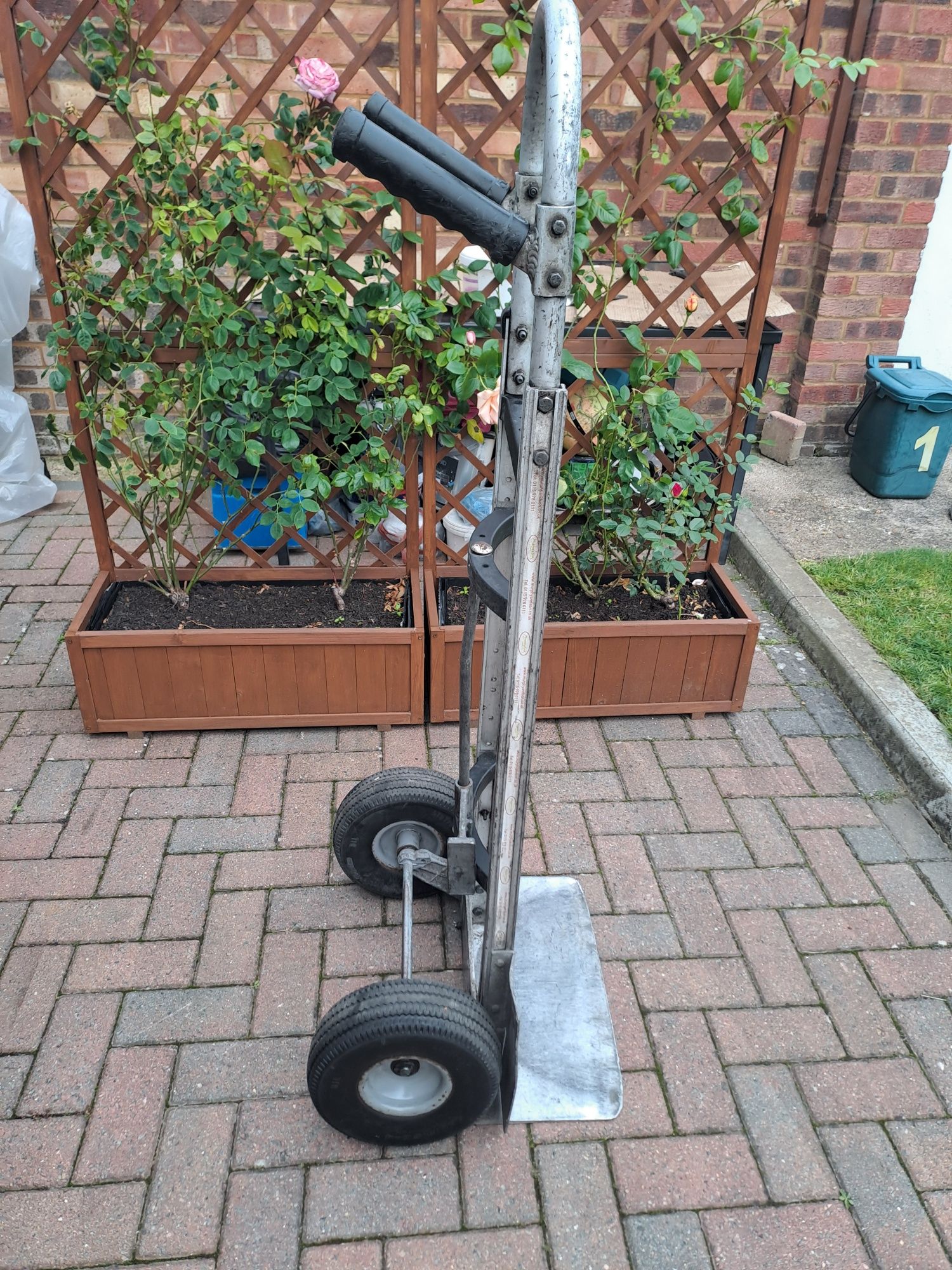 Wózek transportowy aluminiowy
