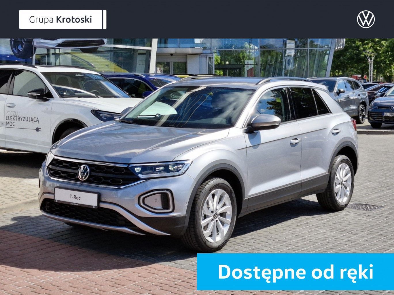 Volkswagen T-Roc Life Plus 1.5 TSI 150 KM DSG Dostępny Od Ręki!