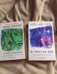 John Green "19 razy Katherine" i "W śnieżną noc"