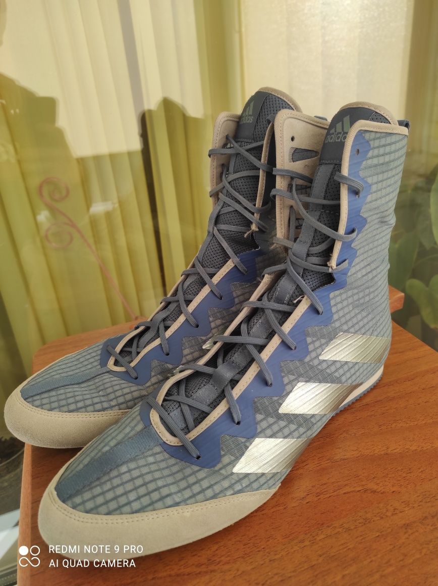 ОРИГІНАЛ 100% Боксери Adidas Box Hog 4 Shoes Blue Gz6117