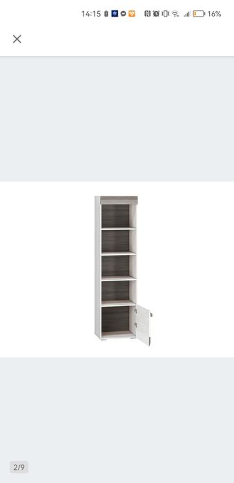 Regał słupek blanco