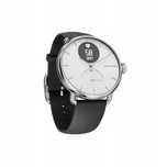Withings Scanwatch hybrydowy smartwatch EKG tętno SpO2 sen 38mm biała