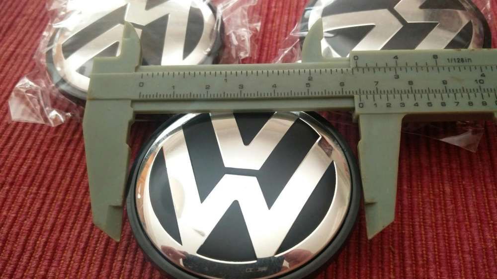 Tampões centrais jantes 3B7.601.171 e 1J0.601.171 Volkswagen
