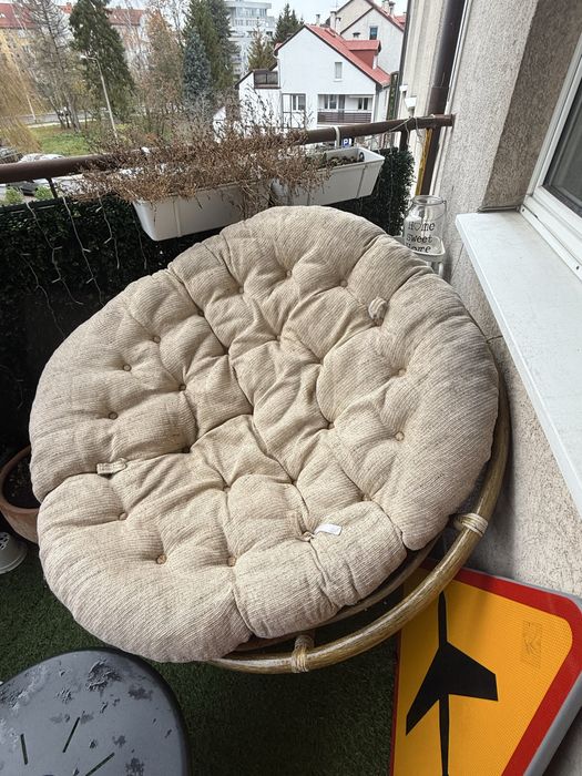 Fotel rattanowy jak z jysk tylko wiekszy gdynia