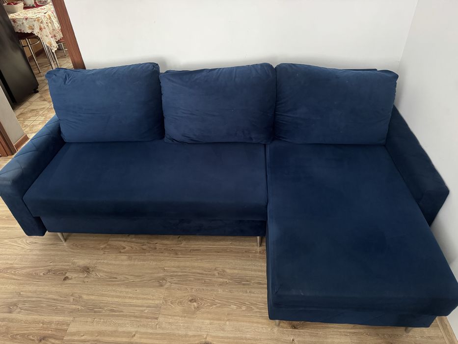 Narożnik z funkcja spania