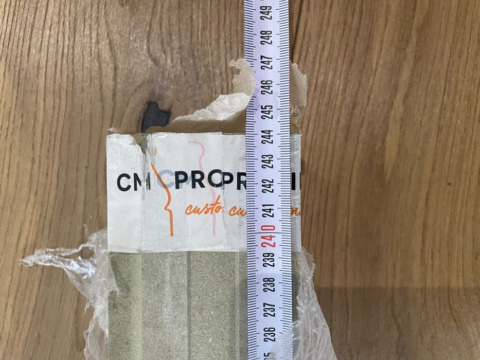 Listwy przypodłogowe białe MDF 2440x80x16 VIP Parkiet Profil 85 68m