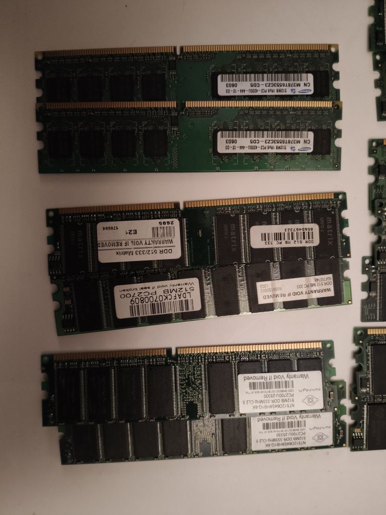 Memória DDR 512MB para PC