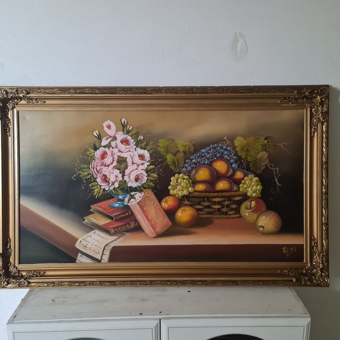 Quadro pintado a óleo