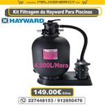 Kit Filtragem da Hayward Para Piscinas até 18m3 - 4.000Litros/Hora