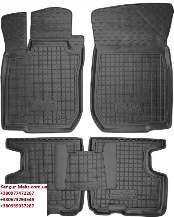 коврики в LADA ВАЗ  2110-13 2170 2108-099 KaLina Vesta автогум салон
