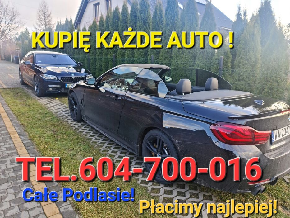 Skup Aut Podlasie! 24/7