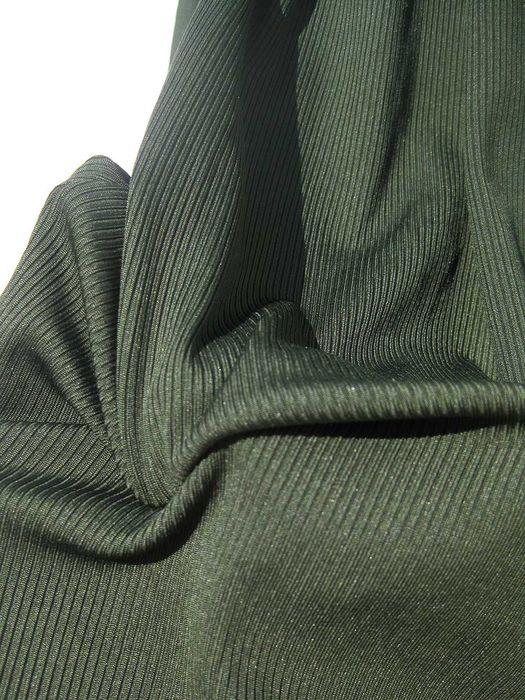 Стильная накидка в рубчик цвет хаки Shein L M