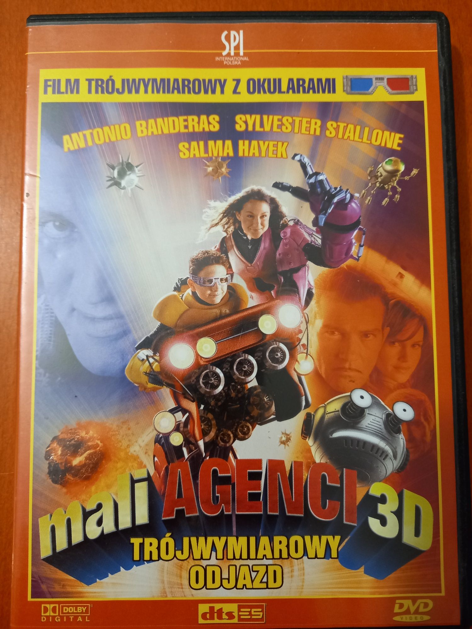 Film Mali Agenci 3D Trójwymiarowy Odjazd DVD Video