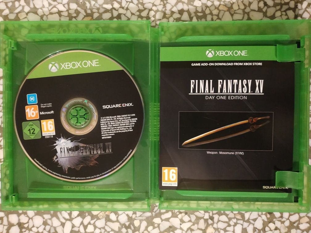 Finał Fantasy 15 Xbox one Series X
