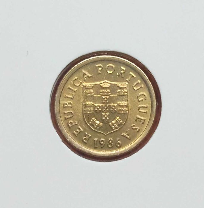 1 escudo de 1986